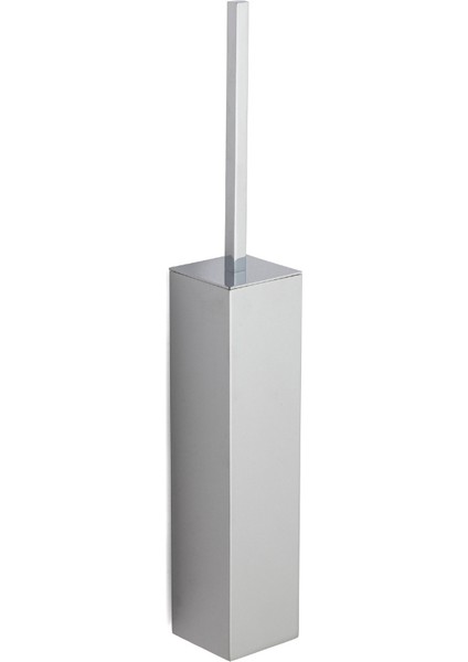 Klozet Fırçası Krom Renk 426X72X60 Mm