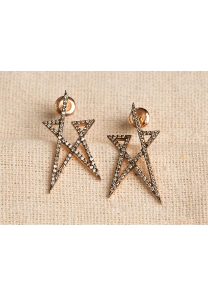 Anka Pırlanta Küpe