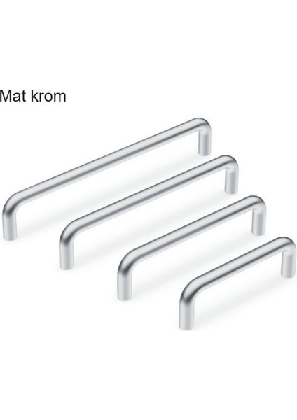 Ryan Kulp Krom Mat Renkli 128MM 3'lü Avantaj Paket modelleri
