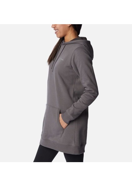 W Rush Valley Long Hoodie Bayan Kapüşonlu Sweatshirt