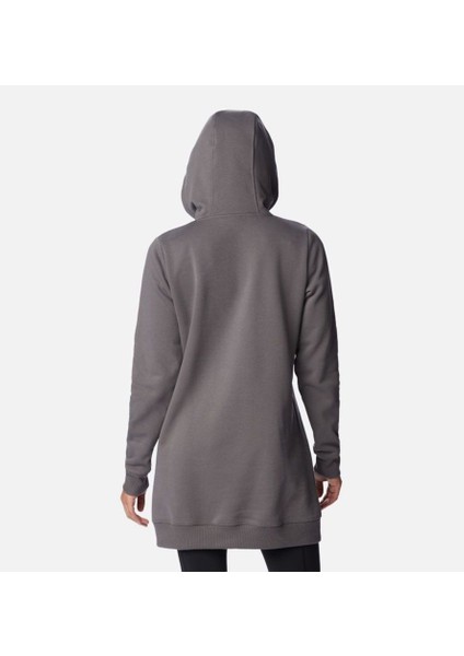 W Rush Valley Long Hoodie Bayan Kapüşonlu Sweatshirt