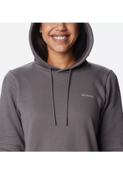 W Rush Valley Long Hoodie Bayan Kapüşonlu Sweatshirt