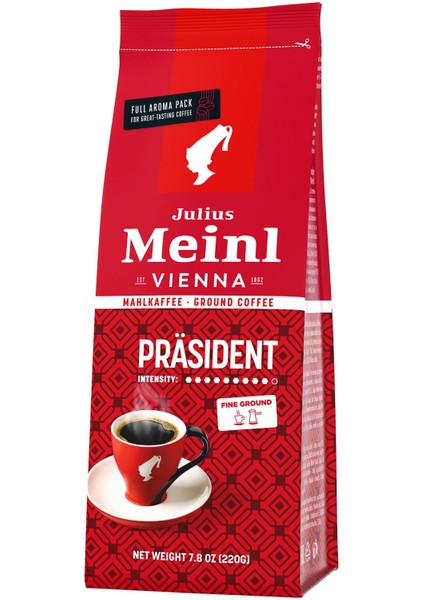 Julius Meinl President Filtre Kahve 220 gr