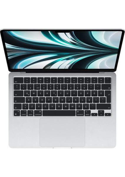 MacBook Air M2 16GB 256GB SSD macOS 13" Taşınabilir Bilgisayar Gümüş MC7V4TU/A