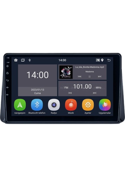 Ford Focus Uyumlu Android Multimedya Sistemi (2019-2022) CRV-4125XD