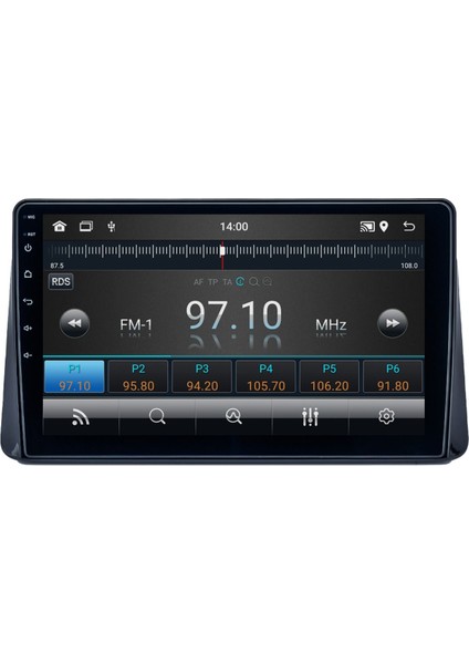 Ford Focus Uyumlu Android Multimedya Sistemi (2019-2022) CRV-4125XD modelleri