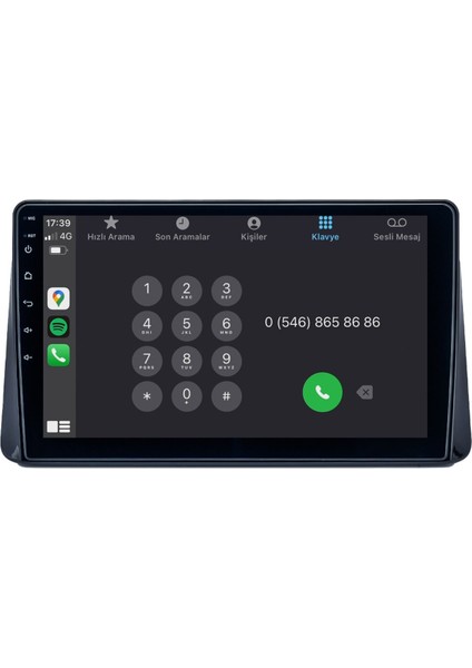 Ford Focus Uyumlu Android Multimedya Sistemi (2019-2022) CRV-4125XD fırsatları