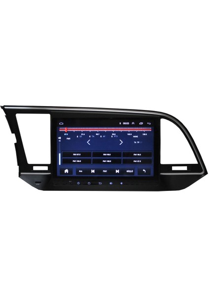 Hyundai Elantra Uyumlu Android Multimedya Kamera 9 Inç 2015-2018 modelleri