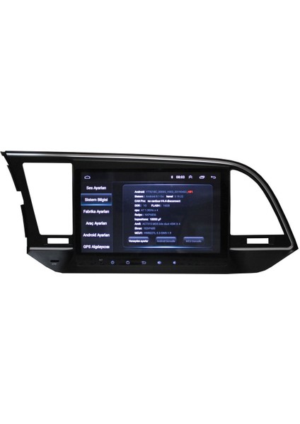 Hyundai Elantra Uyumlu Android Multimedya Kamera 9 Inç 2015-2018 fırsatları