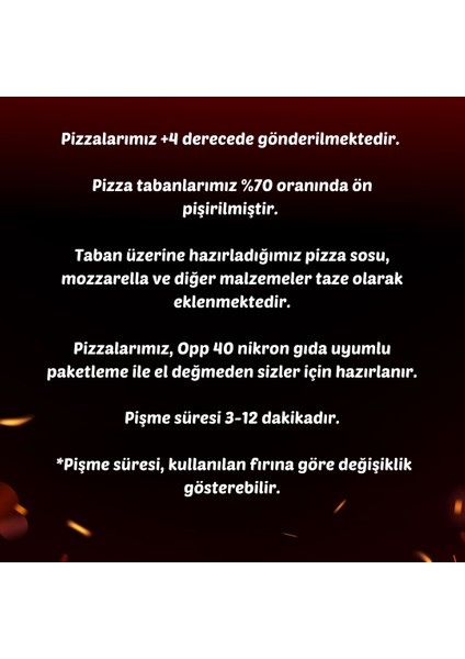 Karışık Pizza 2 Adet 385 gr Sucuklu Pizza 2 Adet 400 gr