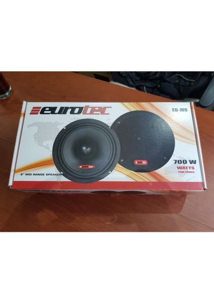 16 cm 700 W100 Rms Eurotec Midrange Takımı
