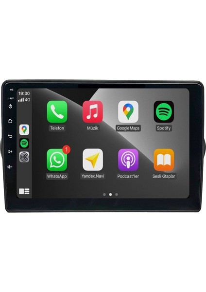 Fiat Egea Uyumlu Android Multimedya Sistemi (2015-2022) Kowloon Multimedya 6gb Ram