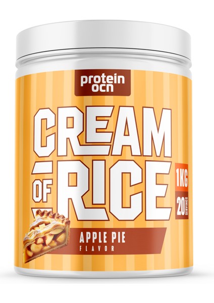 Cream Of Rice Pirinç Kreması - Apple Pie - 1 kg - 20 Servis