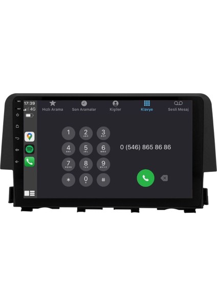 Honda Civic Fc5 Android Multimedya Sistemi (2016-2021) fırsatları