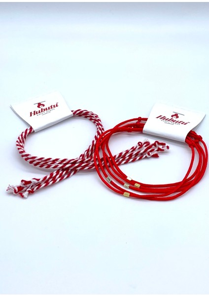 10 Adet (5 Set) Hediyelik Yılbaşı Kartlı Jelatinli Marteniçka Dilek Bilekliği Seti fiyatları