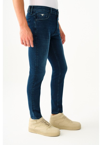 Maximo Erkek Jean Pantolon LF2037025 LF2037025002