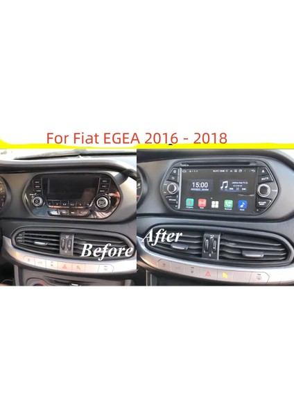 Fıat Egea Uyumlu Multimedya Navigasyon USB Kamera Androıd (2016-2019)
