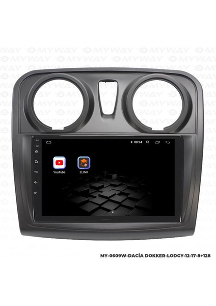 Dacia Lodgy Android 12 Multimedya Carplay 4gb RAM+64GB HDD 2012-2017 Navigasyon Ekran indirimleri