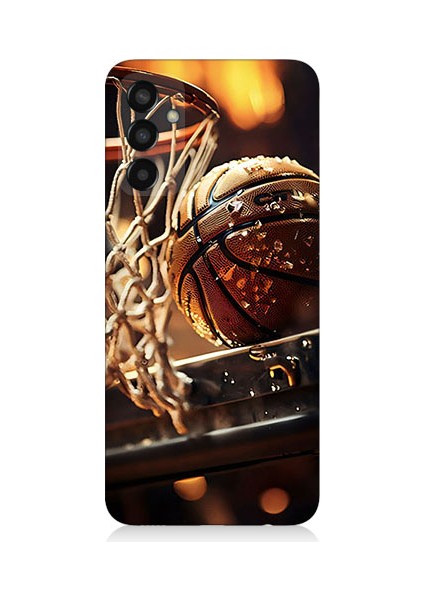 Samsung Galaxy M13 Uyumlu Uzay Iskeleti Desenli Silikon Kılıf