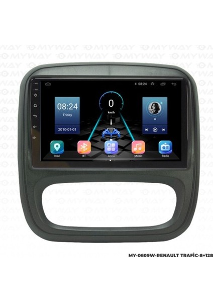 Myway Renault Trafic Android Multimedya 4gb Ram Carplay Navigasyon Ekran - Myway fırsatları