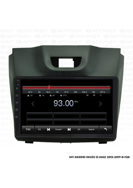 Isuzu D-Max Android 12 Multimedya Carplay 4gb RAM+64GB HDD Navigasyon Ekran fırsatları