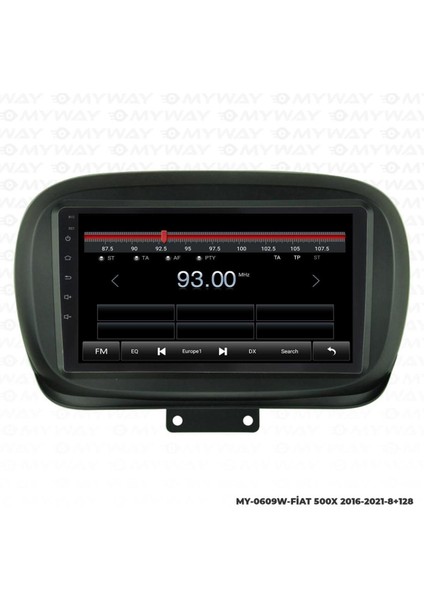 Fiat 500X Android 12 Multimedya Carplay 4gb RAM+64GB HDD Navigasyon Ekran fırsatları