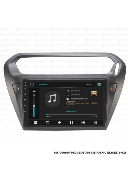 Peugeot 301 Android Carplay Navigasyon Multimedya Ekran-8gb Ram fiyatları