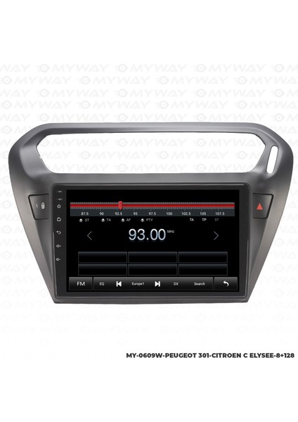 Peugeot 301 Android Carplay Navigasyon Multimedya Ekran-8gb Ram fırsatları