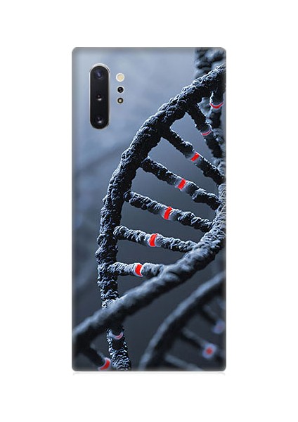 Samsung Galaxy Note 10 Plus Uyumlu Dna Sarmalı Desenli Silikon Kılıf