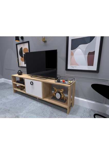 Albero Novel Tv Ünitesi 150 cm Safirmeşe-Beyaz