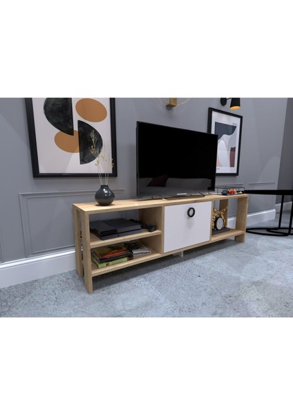Albero Novel Tv Ünitesi 150 cm Safirmeşe-Beyaz