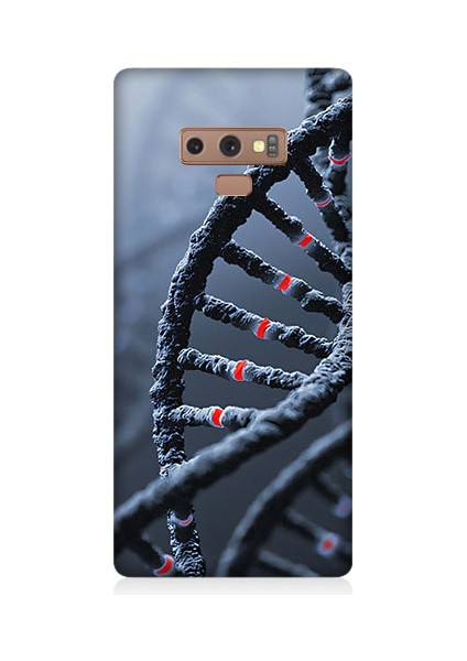 Samsung Galaxy Note 9 Uyumlu Dna Sarmalı Desenli Silikon Kılıf
