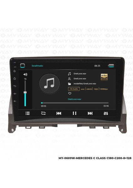 Mercedes C Class C180-C200 Android Carplay Navigasyon Multimedya Ekran-8gb Ram fiyatları