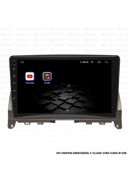 Mercedes C Class C180-C200 Android Carplay Navigasyon Multimedya Ekran-8gb Ram indirimleri
