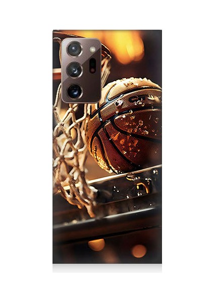 Samsung Galaxy Note 20 Ultra Uyumlu Uzay Iskeleti Desenli Silikon Kılıf