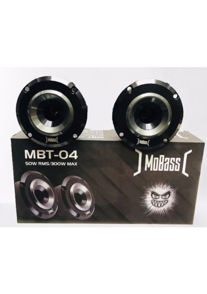 Mbt-04 300WATT 50RMS 8cm Dom Tweeter