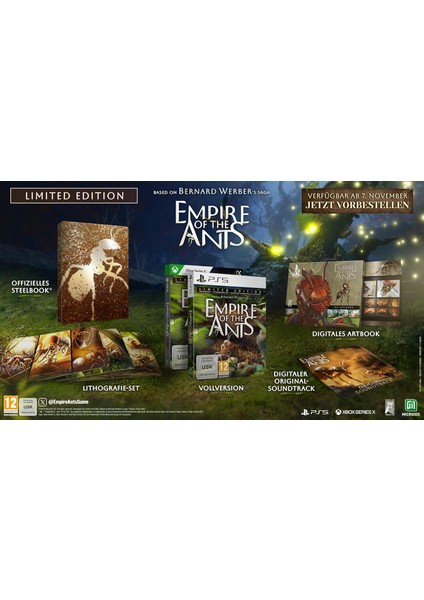 Empire Of The Ants - Limited Edition Ps5 Playstation 5 Sıfır Orijinal Oyunu