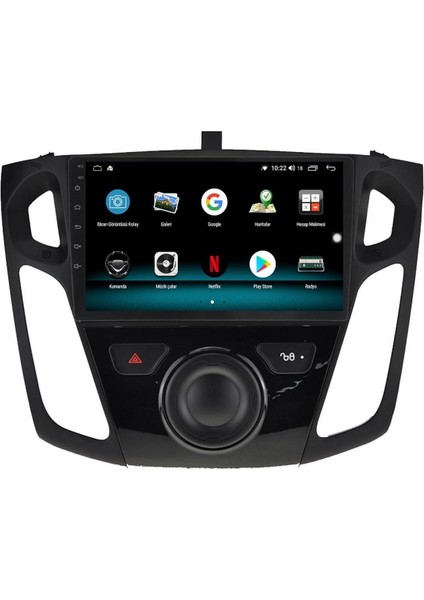 Ford Focus 3 Android 13 Multimedya Carplay 4gb RAM+64GB HDD 2012-2018 Navigasyon Ekran fırsatları