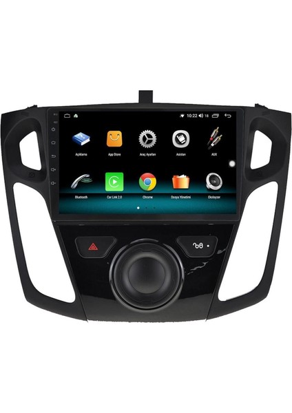 Ford Focus 3 Android 13 Multimedya Carplay 4gb RAM+64GB HDD 2012-2018 Navigasyon Ekran indirimleri