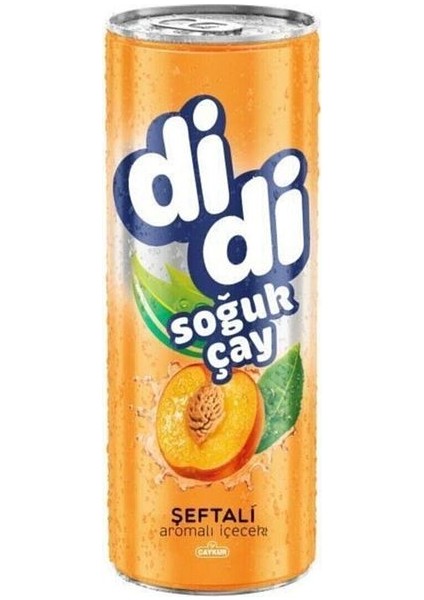 Didi Şeftali Aromalı Soğuk Çay 250 ml x 12 Adet