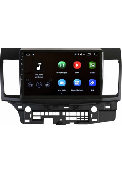 Mitsubishi Lancer Android 2gb Ram Multimedya Oto Teyp