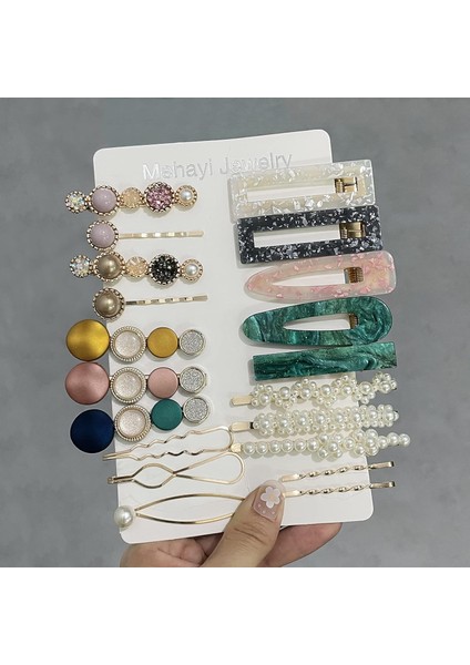 20 Adet Macaron Akrilik Reçine Moda Saç Tokası Seti Sevimli Saç Klipleri Saç Tokası Aksesuarları Saç Aksesuarları Şekillendirici Araçları Kadınlar Için (Yurt Dışından) fırsatları