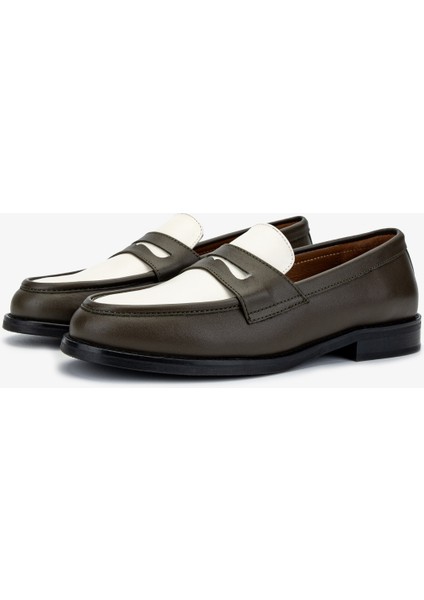 Kadın Bej Loafer Ayakkabı 1058 01 Bn Ayk SK24-25 Hakı/bej fırsatları