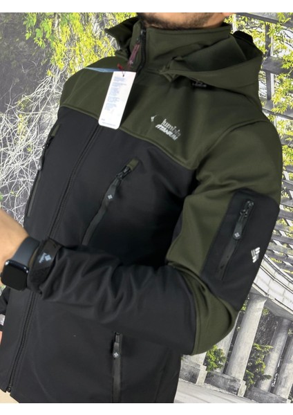 Taktikal Cargocep Kargocep Outdoor Içipolar Sıvı ve Rüzgar Geçirmez Kapüşonu Çıkabilen Softjel Mont modelleri