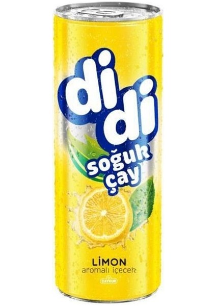 Didi Limon Aromalı Soğuk Çay 250 ml x 12 Adet