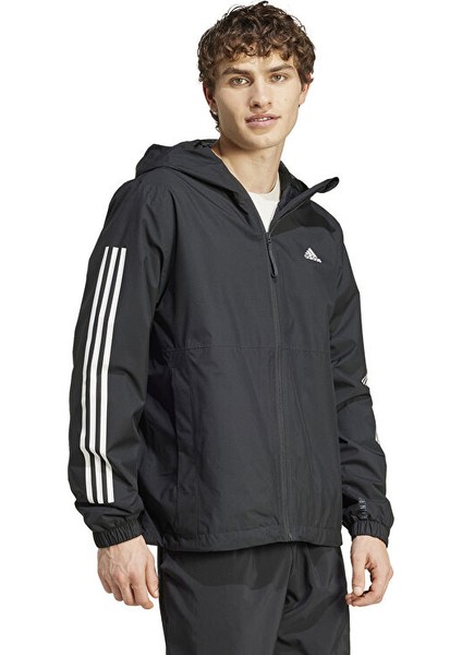 Adidas Ess 3s R.r Jkt Erkek Günlük Ceket IV9262 Siyah