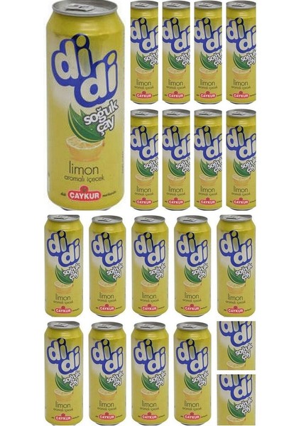 Didi Soğuk Çay Limon Aramolı 330 ml x 24 Adet