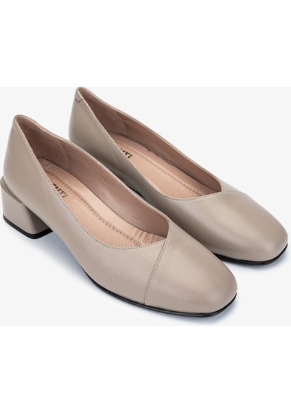 Kadın Deri Vizon Topuklu Ayakkabı 33 ZC-7716 Bn Ayk SK24-25 Vızon Dr fiyatları