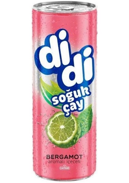 Didi Bergamot Aromalı Soğuk Çay 250 ml x 12 Adet