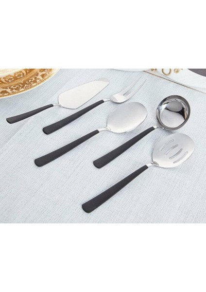 Venüs 5 Prç Sos Seti Çelik-Siyah